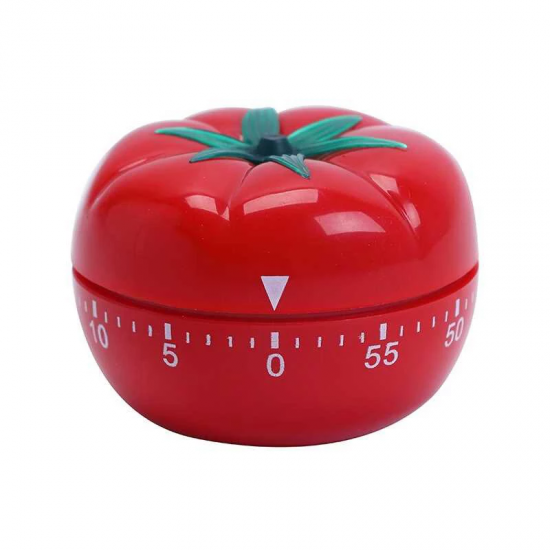 High-End Suits One Piece Tomato Shape Kitchen Mechanical Timer Cooking Countdown Reminder Kitchen Cooking Timing Tool